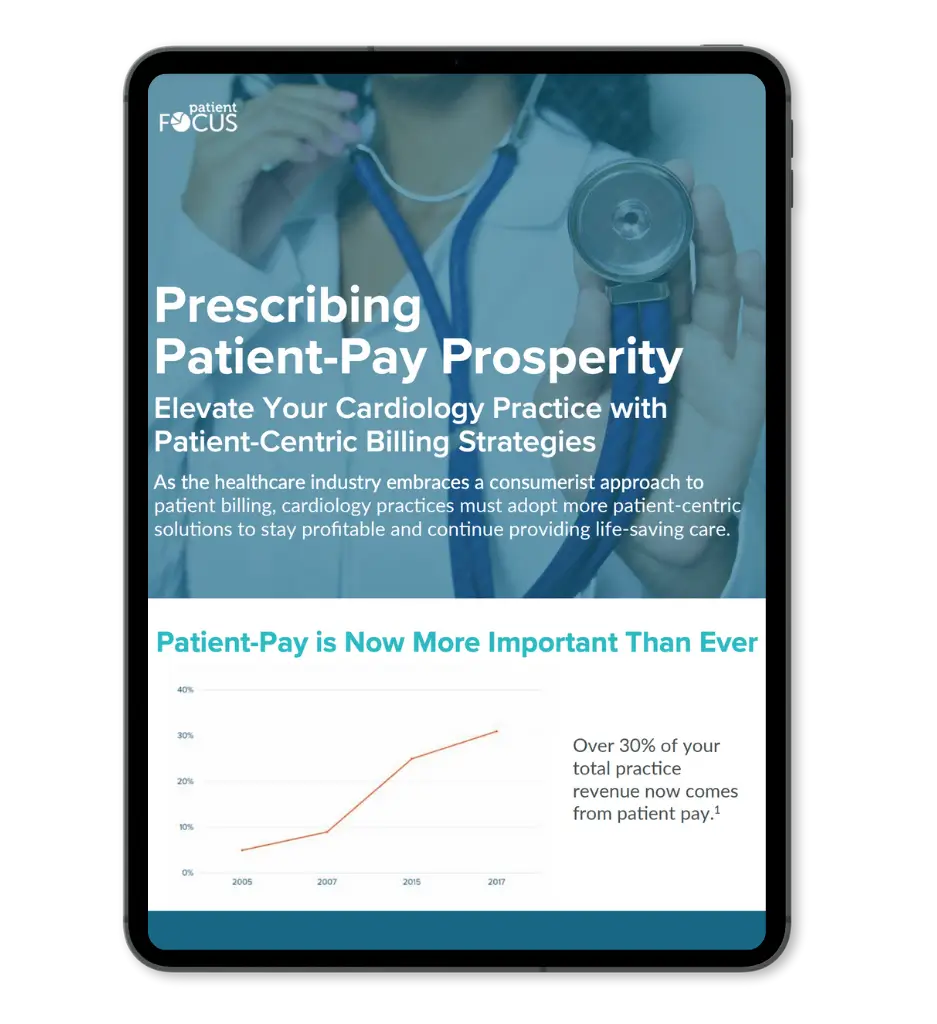 Prescribing Patient-Pay Prosperity tablet mockup